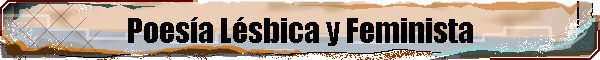 Poesa Lsbica y Feminista